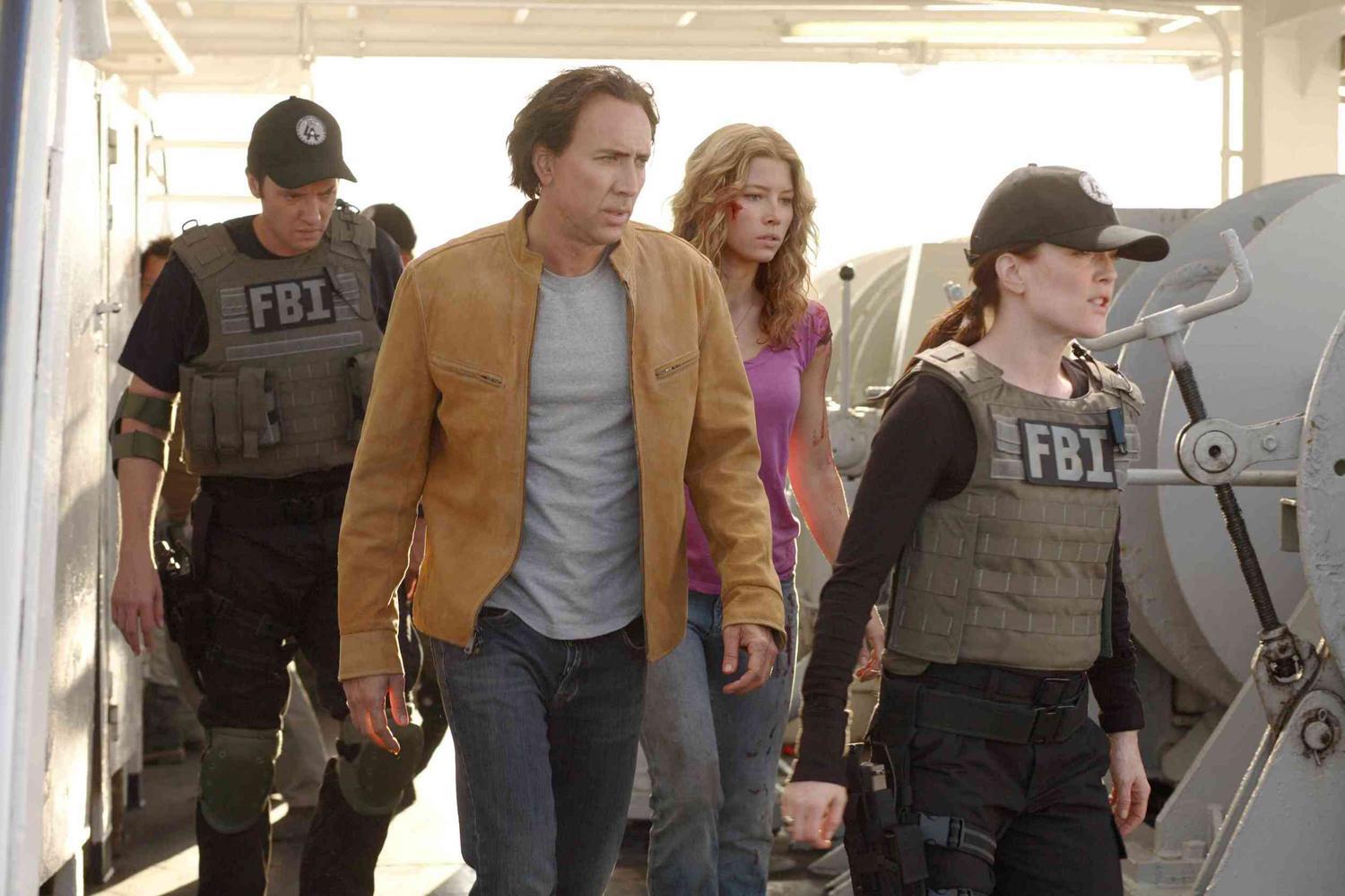 Nicolas Cage, Julianne Moore, Jessica Biel