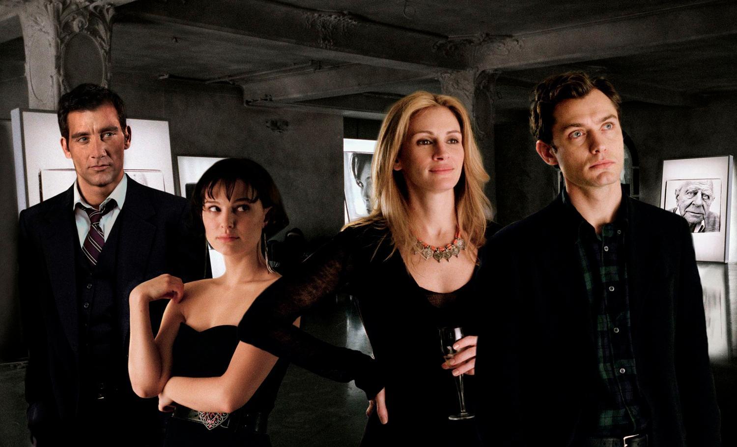 Jude Law, Natalie Portman, Julia Roberts, Clive Owen