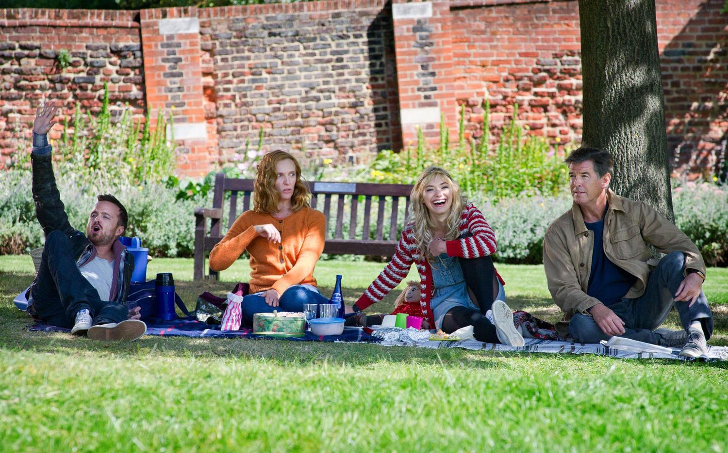 Pierce Brosnan, Toni Collette, Aaron Paul, Imogen Poots
