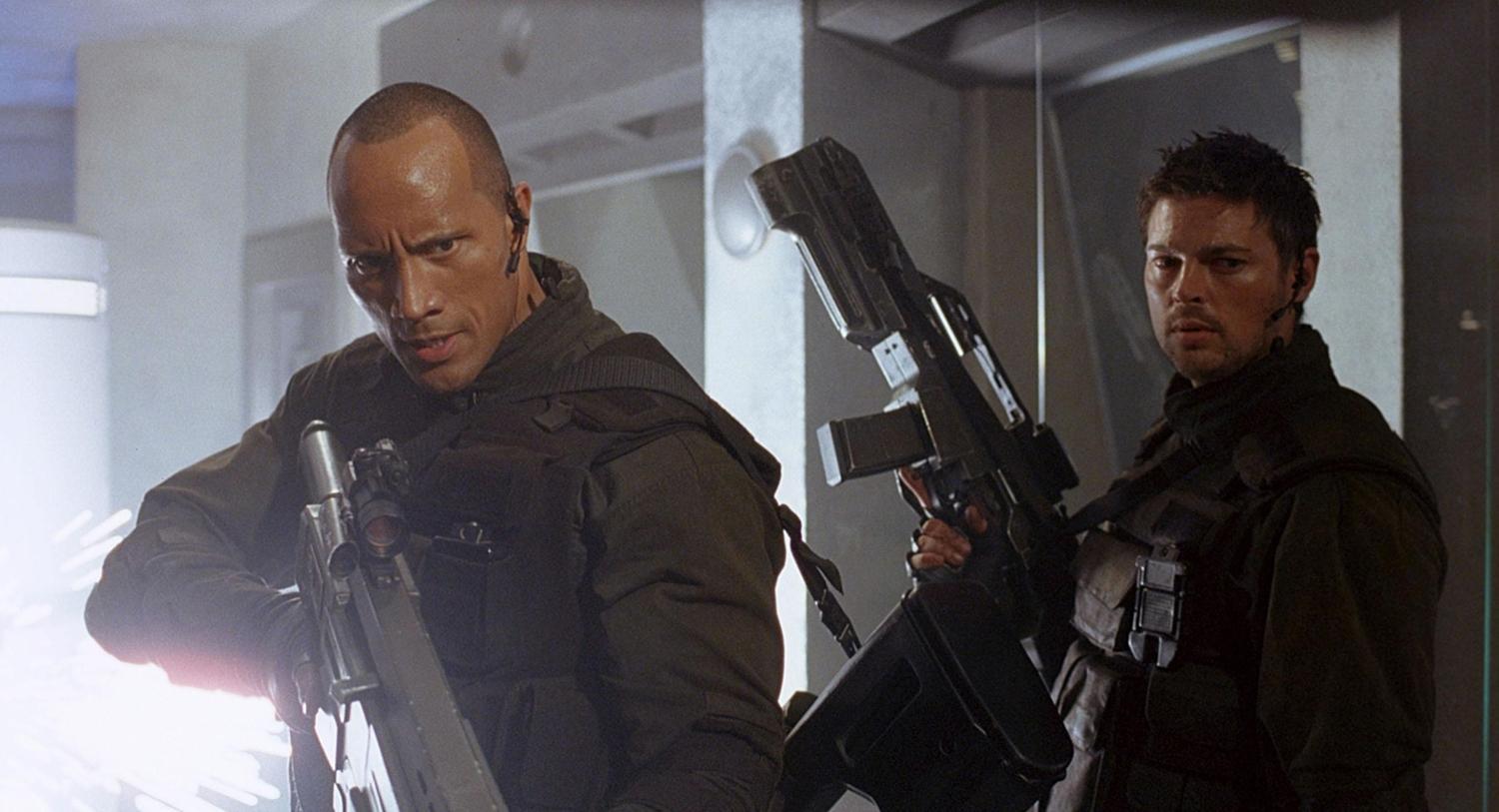 Dwayne Johnson, Karl Urban