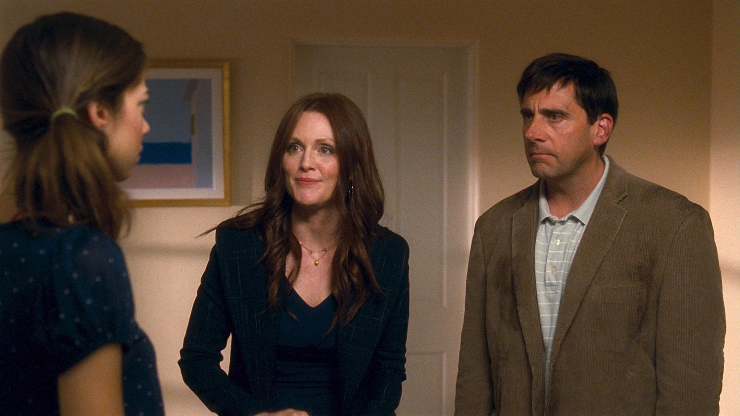Julianne Moore, Steve Carell, Analeigh Tipton