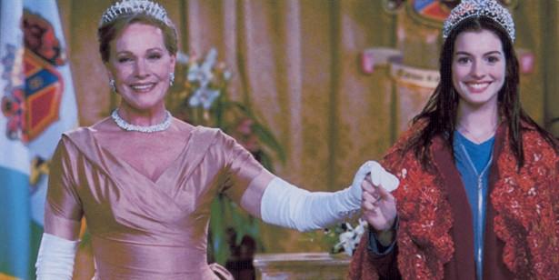 Anne Hathaway,Julie Andrews