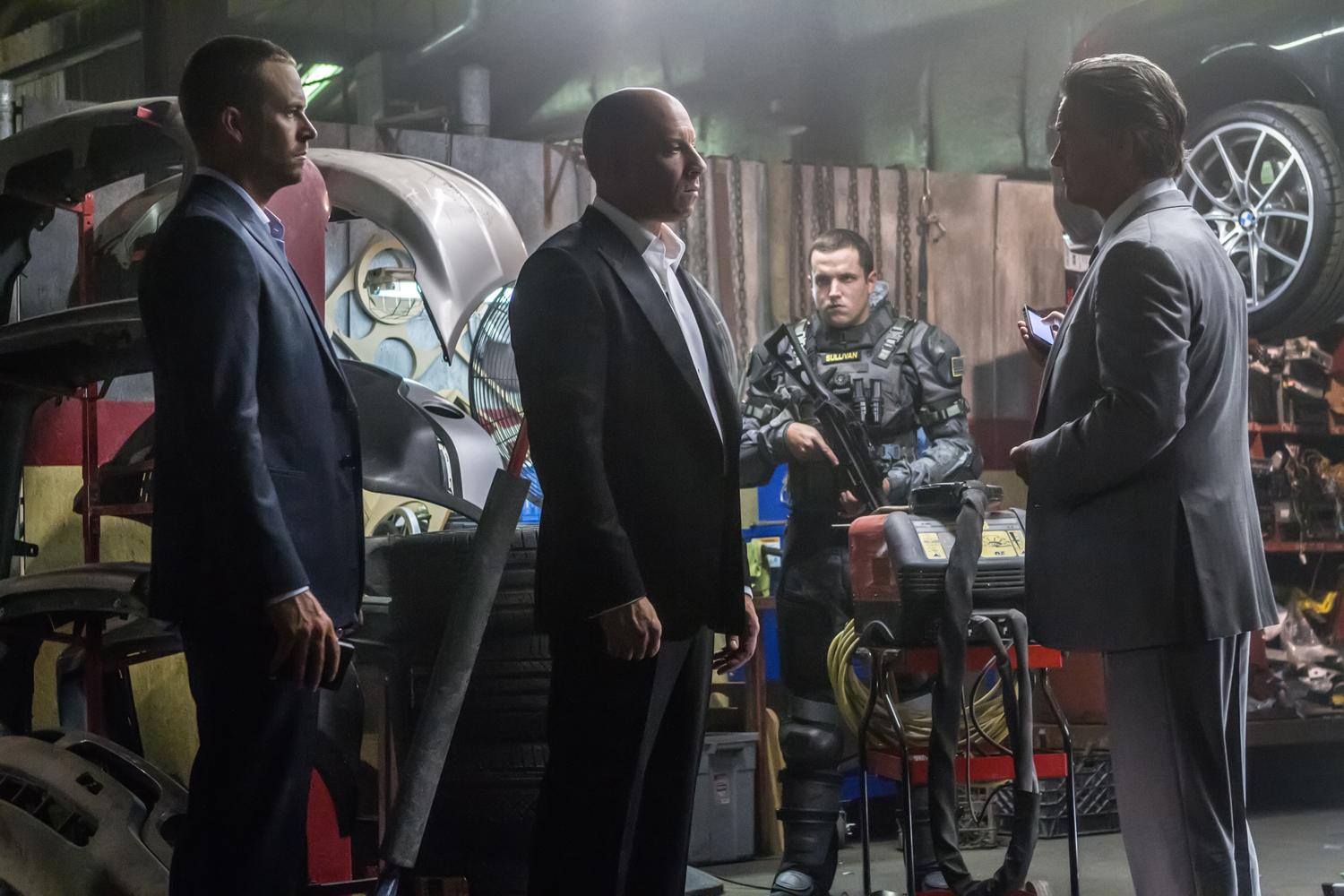 Vin Diesel, Paul Walker, Kurt Russell