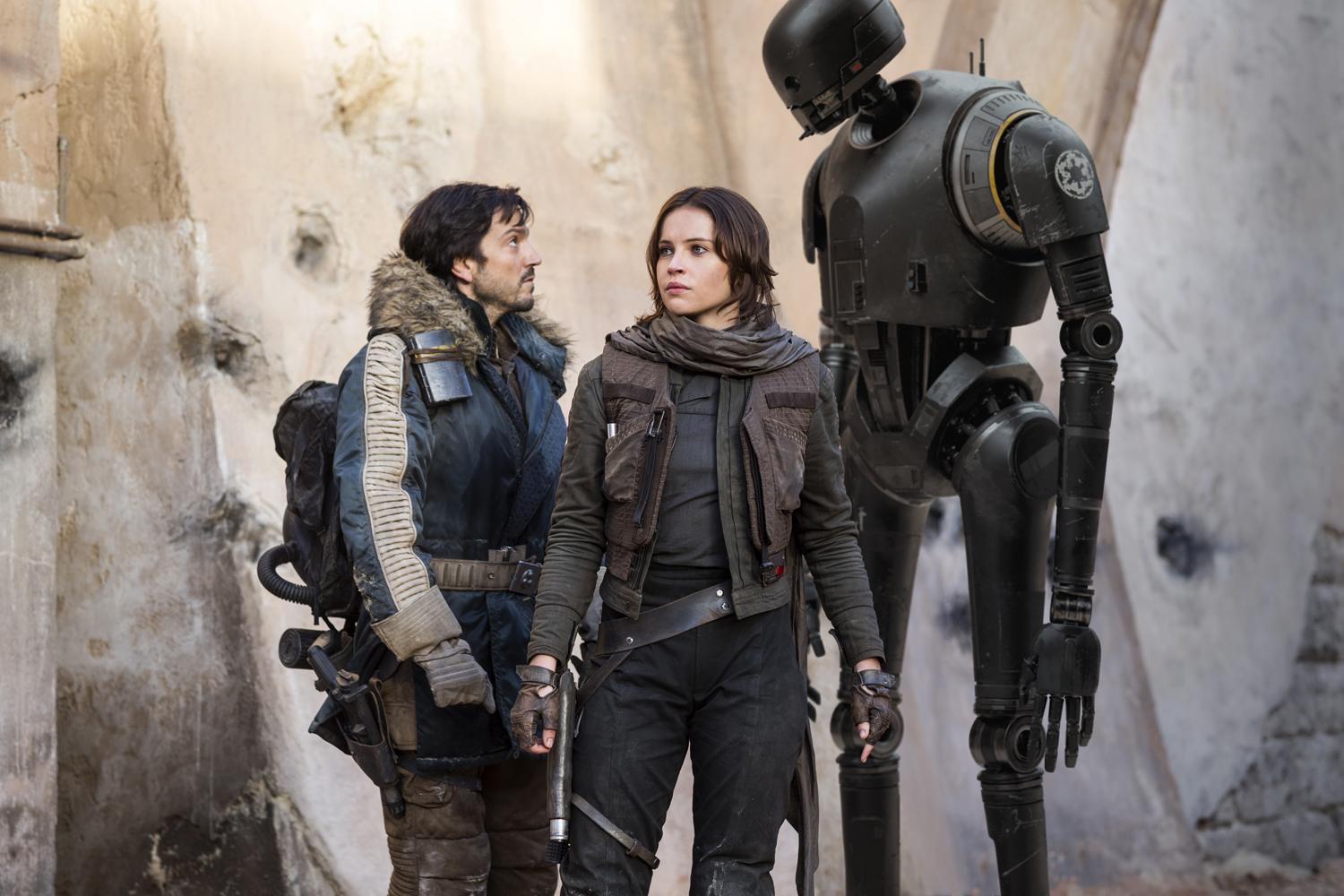 Felicity Jones, Alan Tudyk, Diego Luna