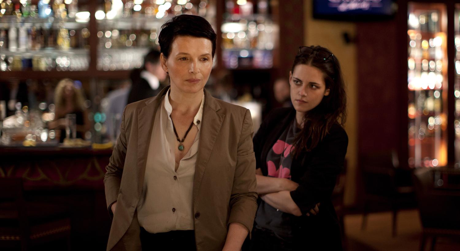 Juliette Binoche, Kristen Stewart