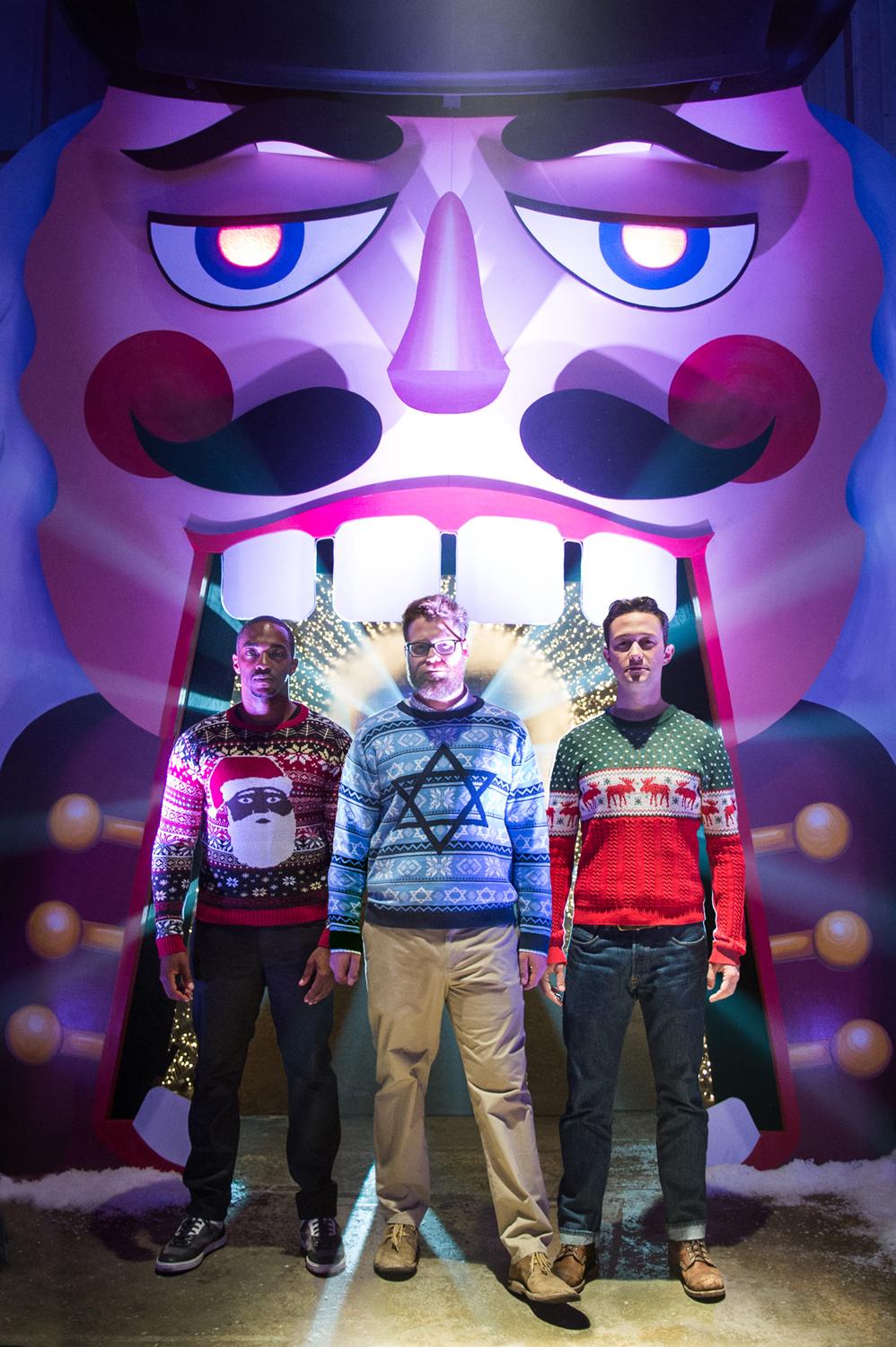 Joseph Gordon-Levitt, Seth Rogen, Anthony Mackie