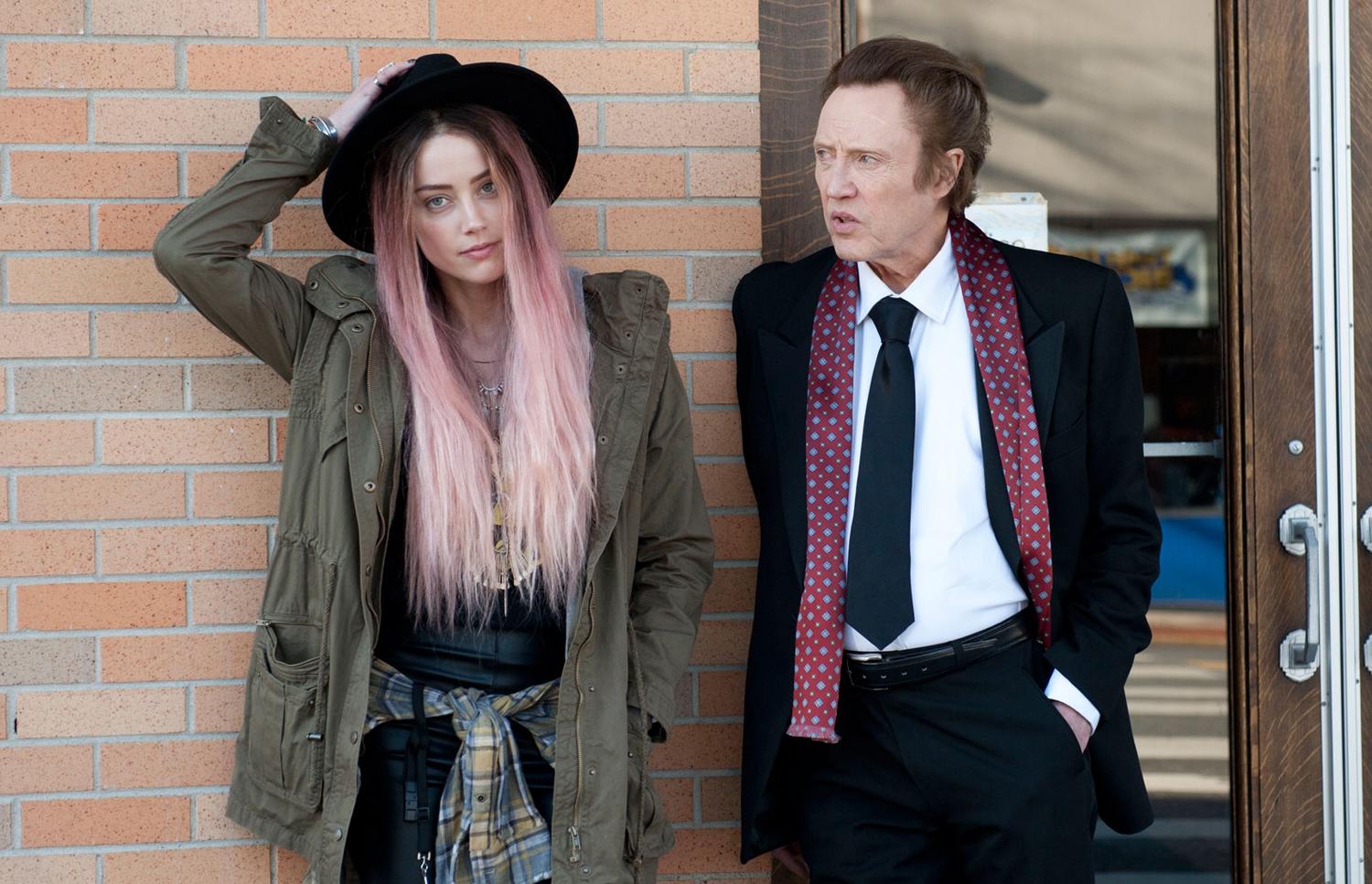 Amber Heard, Christopher Walken
