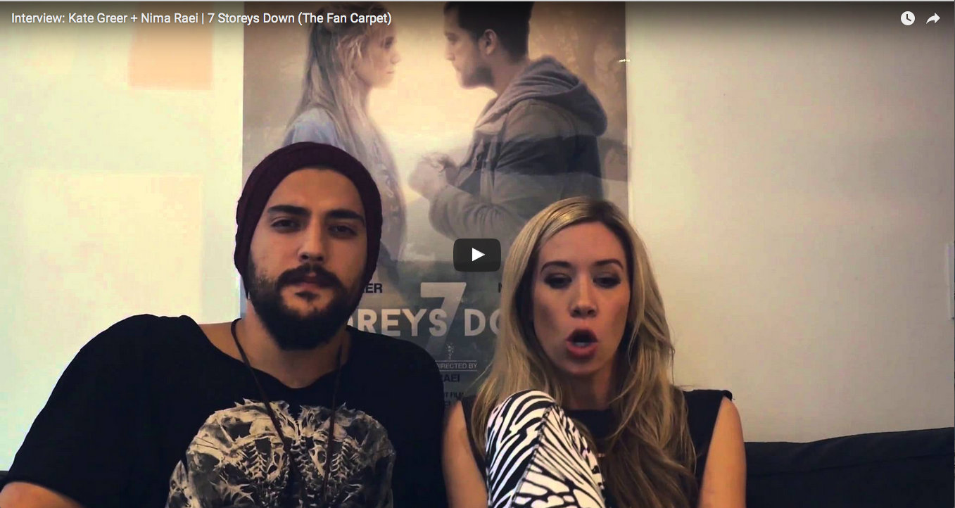 Nima Raei Interview: Kate Greer + Nima Raei | 7 Storeys Down | The Fan Carpet