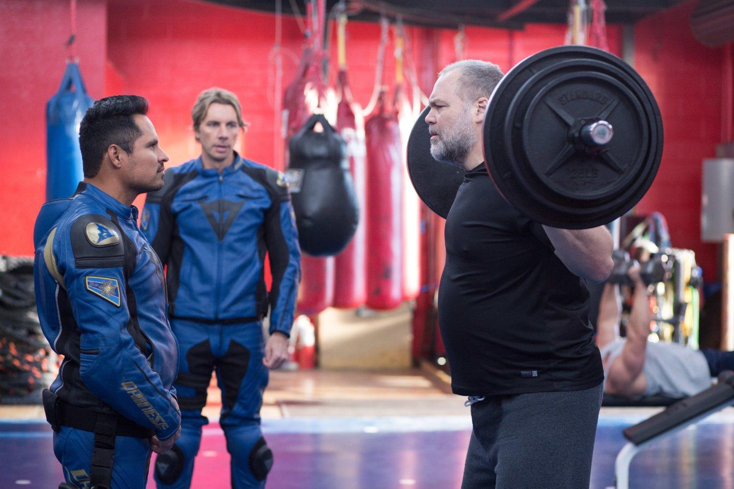 Michael Peña, Dax Shepard, Vincent D'Onofrio