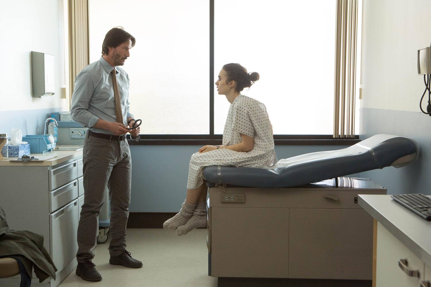Lily Collins, Keanu Reeves