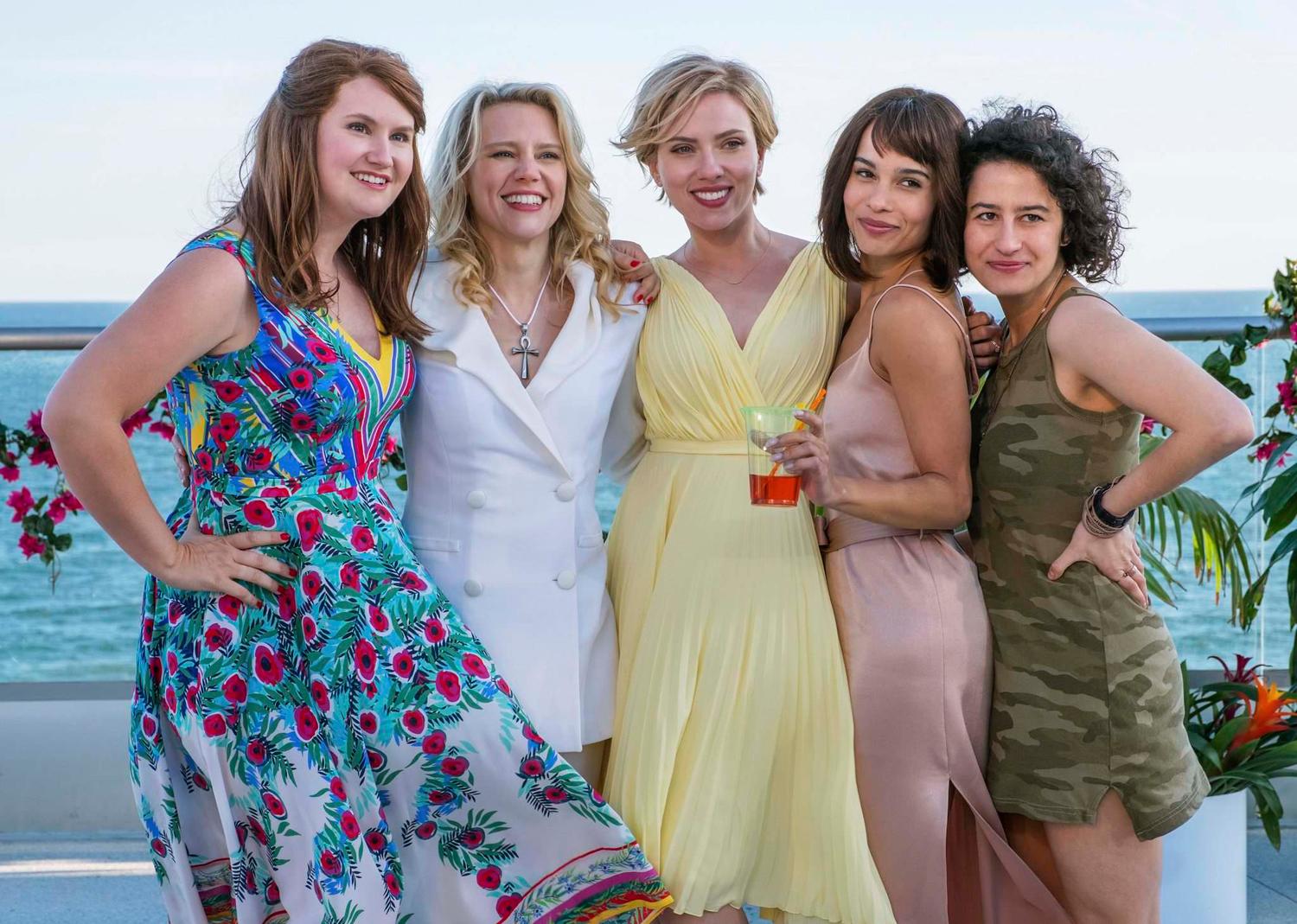 Kate McKinnon, Scarlett Johansson, Zoë Kravitz