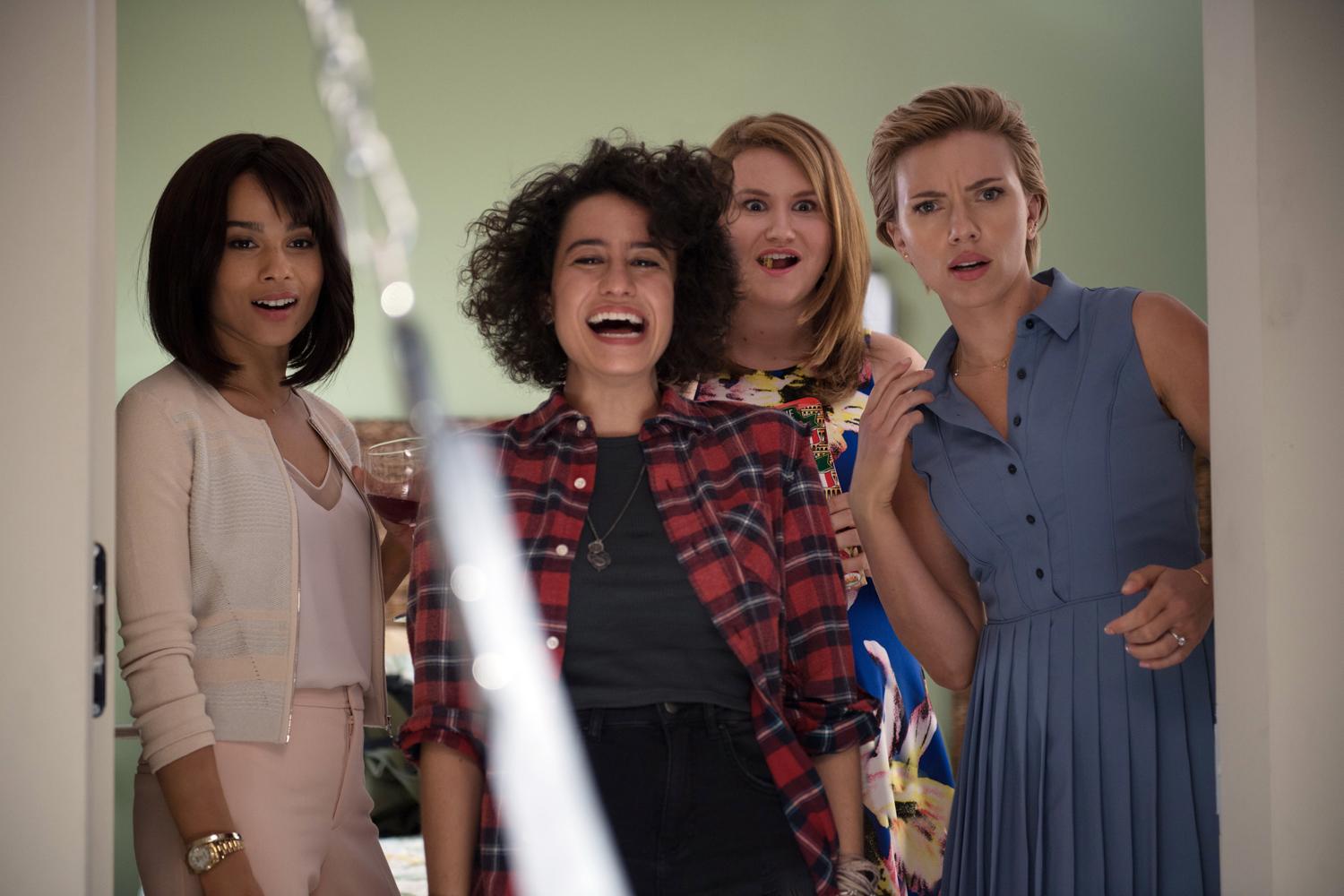 Kate McKinnon, Scarlett Johansson, Zoë Kravitz