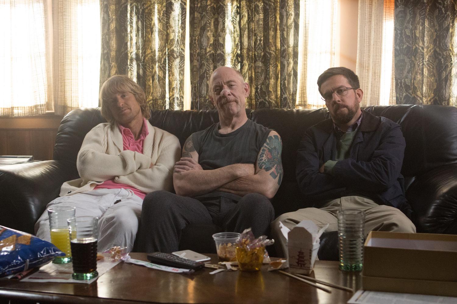 J.K. Simmons, Owen Wilson, Ed Helms