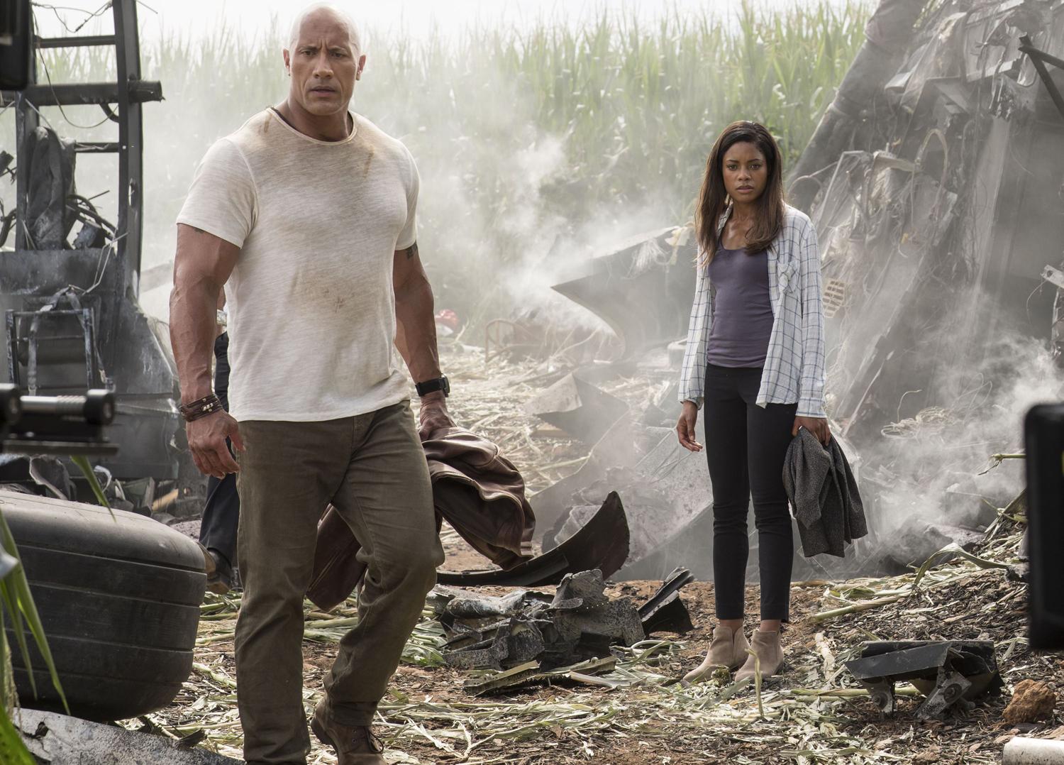 Naomie Harris, Dwayne Johnson, Karen Gillan, Jack Black, Kevin Hart