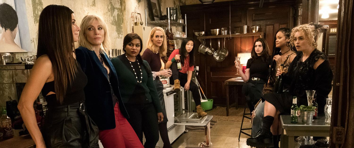 Sandra Bullock, Helena Bonham Carter, Cate Blanchett, Anne Hathaway, Sarah Paulson, Mindy Kaling