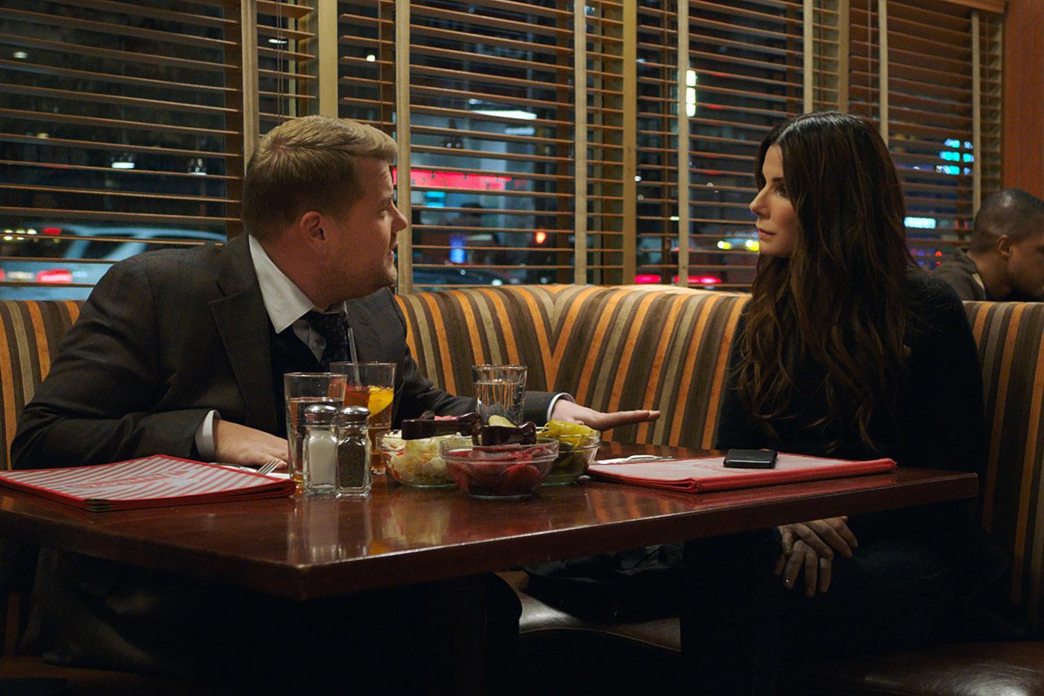Sandra Bullock, James Corden