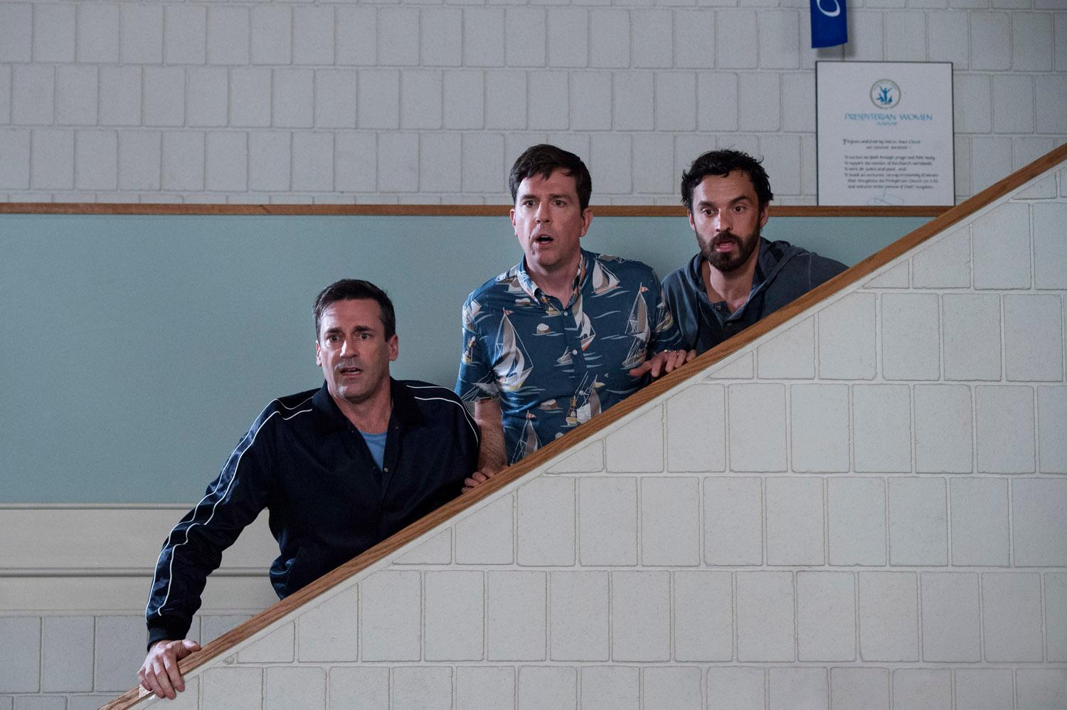 Jon Hamm, Ed Helms, Jake Johnson