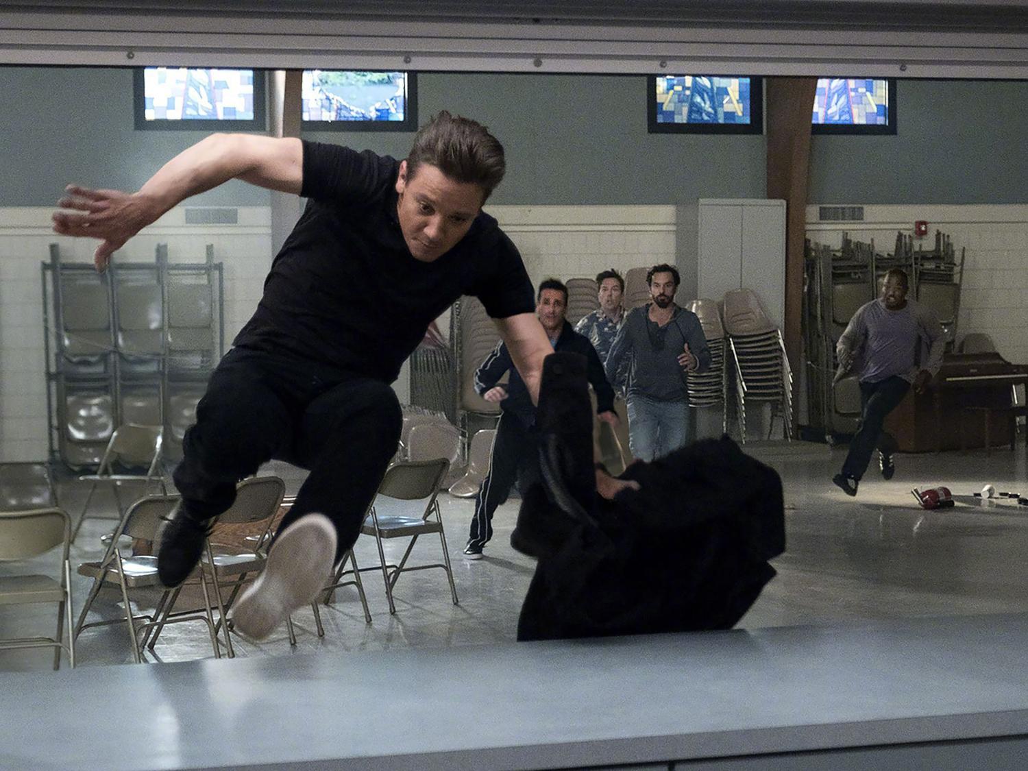 Jeremy Renner, Jon Hamm, Ed Helms, Jake Johnson