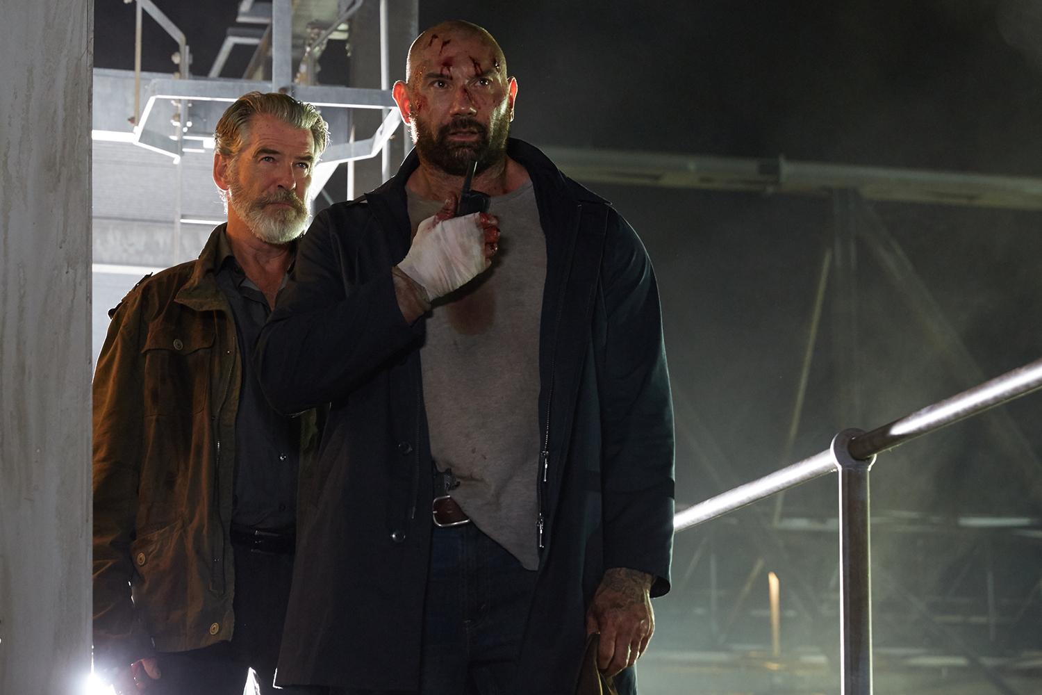 Dave Bautista, Pierce Brosnan