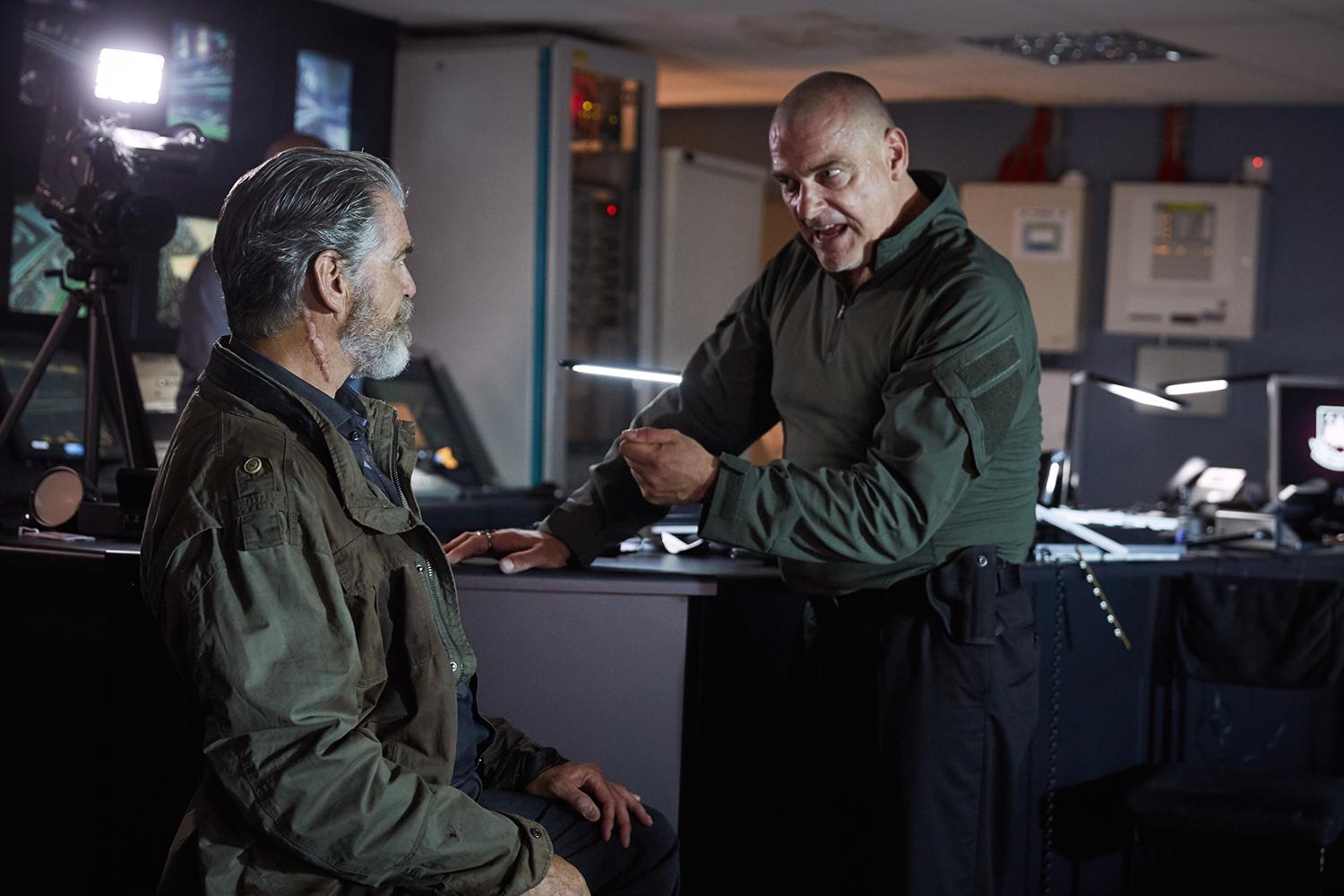 Pierce Brosnan, Ray Stevenson