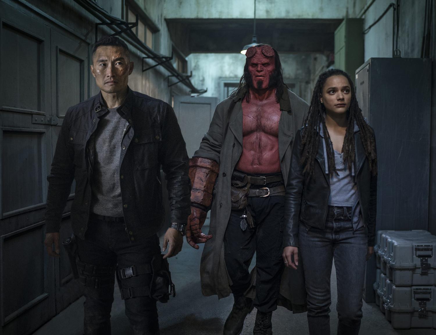 David Harbour, Sasha Lane, Daniel Dae Kim
