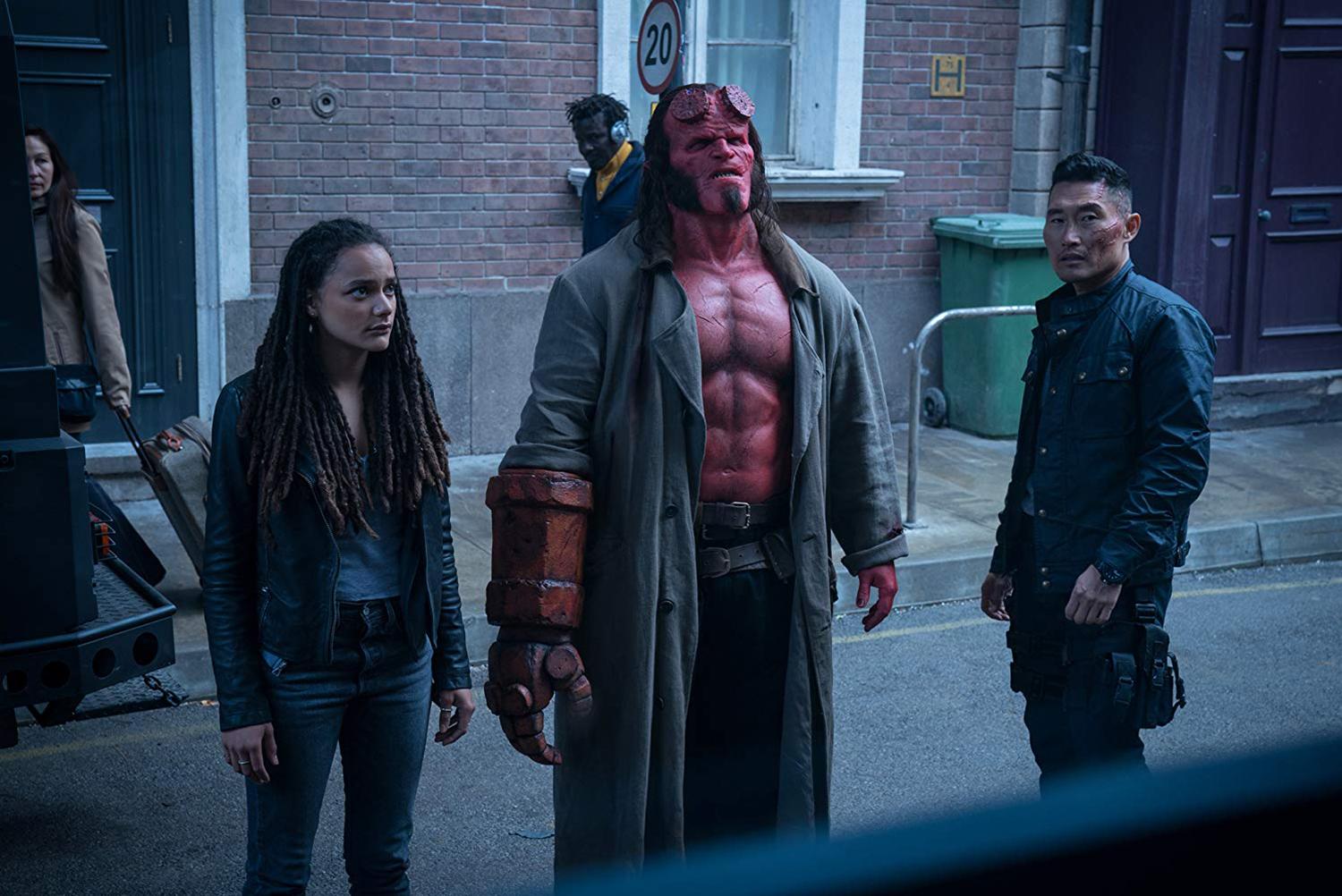 David Harbour, Sasha Lane, Daniel Dae Kim