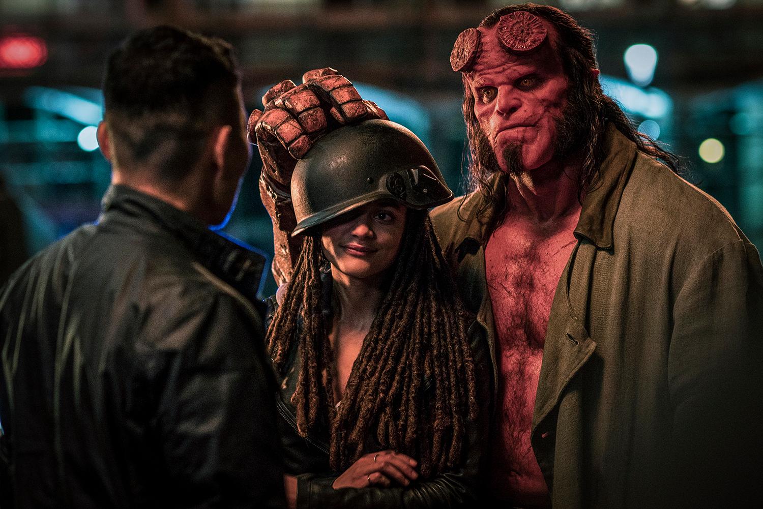 David Harbour, Sasha Lane, Daniel Dae Kim