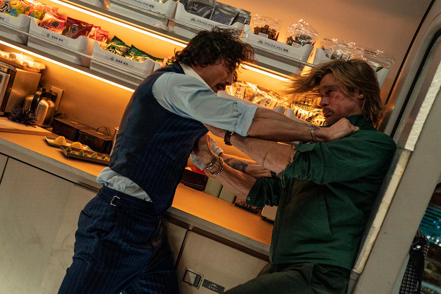 Brad Pitt, Aaron Taylor-Johnson