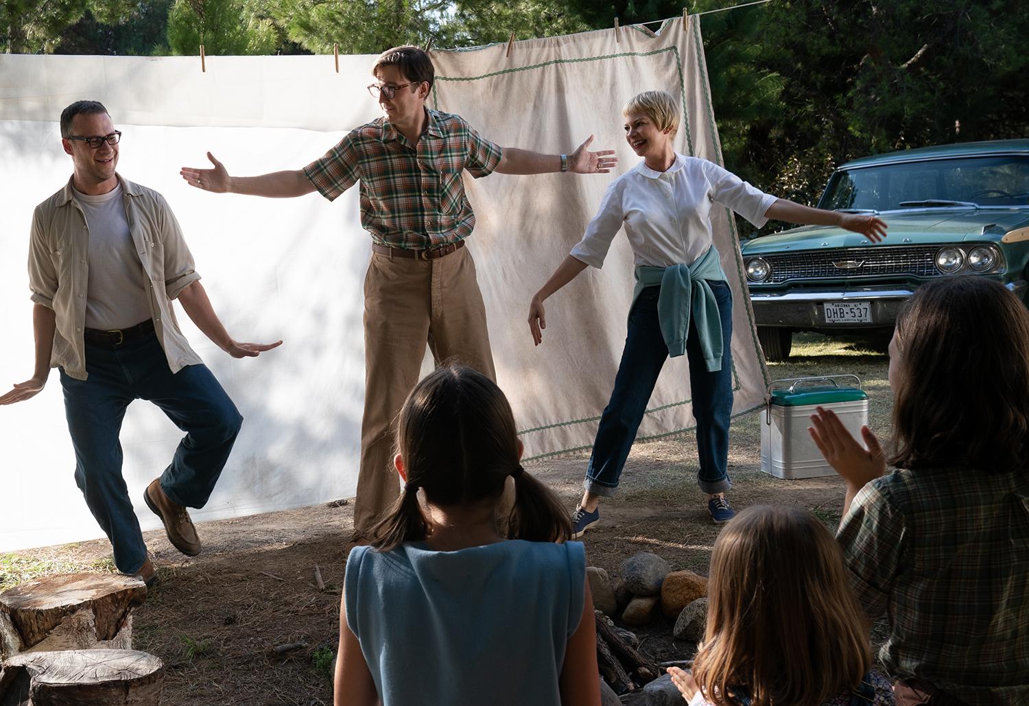 Seth Rogen, Paul Dano, Michelle Williams